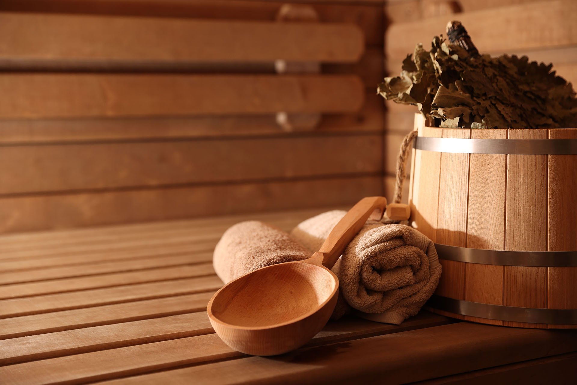 Sauna alanı